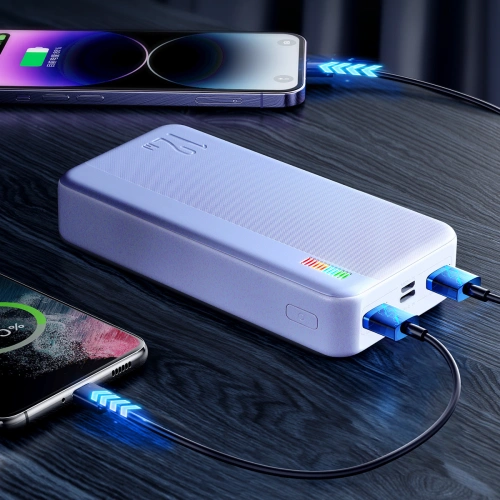 Kup Joyroom Powerbank Dazzling Series JR-T018 30000mAh 12W alb - JYR853 - {ean13} - Sklep Home Screen