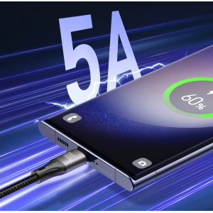 Kabel Joyroom Light-Speed Series SA25-CC5 USB-C / USB-C 100W 1.2m černý