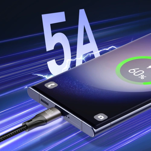 Kup Kabel Joyroom Light-Speed Series SA25-CC5 USB-C / USB-C 100W 1.2m černý - JYR855 - {ean13} - Sklep Home Screen