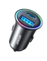 Joyroom Încărcător auto JR-CCN04 60W USB-A, USB-C negru