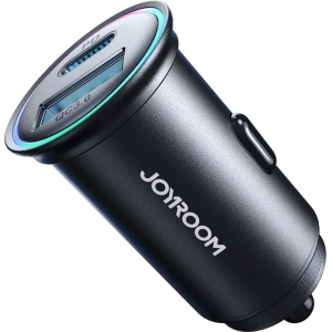 Kup Ładowarka samochodowa Joyroom JR-CCN04 60W USB-A, USB-C czarna - JYR856 - {ean13} - Sklep Home Screen