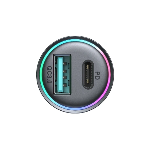 Kup Autoladegerät Joyroom JR-CCN04 60W USB-A, USB-C schwarz - JYR856 - {ean13} - Sklep Home Screen