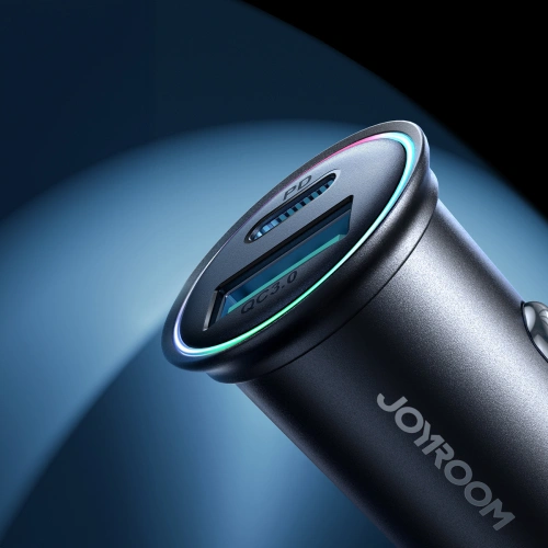 Kup Autoladegerät Joyroom JR-CCN04 60W USB-A, USB-C schwarz - JYR856 - {ean13} - Sklep Home Screen