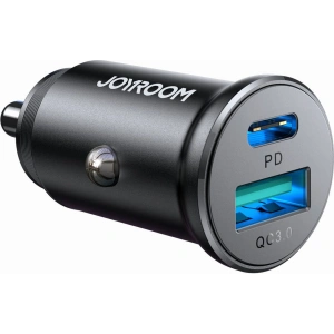 Kup Ładowarka samochodowa Joyroom JR-CCN05 30W USB-A, USB-C czarna - JYR857 - {ean13} - Sklep Home Screen