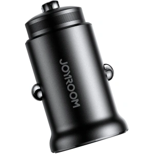 Buy Joyroom JR-CCN05 car charger 30W USB-A, USB-C black - JYR857 - {ean13} - Home Screen Store Europe
