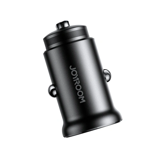 Kup Joyroom Încărcător auto JR-CCN05 30W USB-A, USB-C negru - JYR857 - {ean13} - Sklep Home Screen