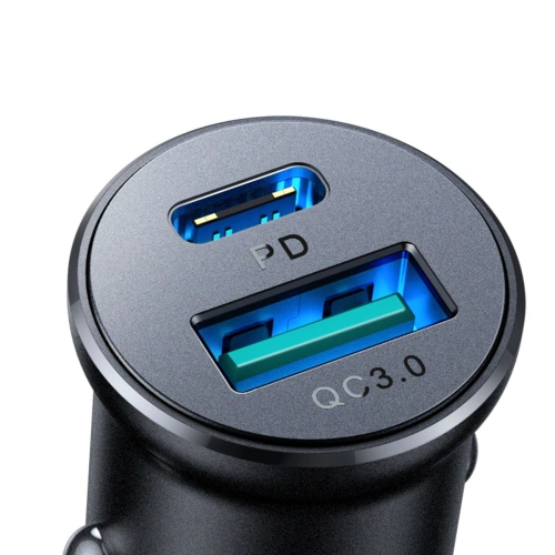 Kup Auto-Ladegerät Joyroom JR-CCN05 30W USB-A, USB-C schwarz - JYR857 - {ean13} - Sklep Home Screen
