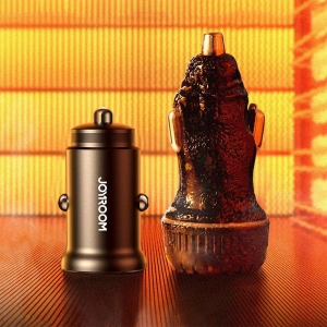 Kup Ładowarka samochodowa Joyroom JR-CCN05 30W USB-A, USB-C czarna - JYR857 - {ean13} - Sklep Home Screen