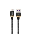 Kup Kabel USB-C Baseus Purple Gold Red, Huawei SuperCharge, 5A, 1m, 40W (černozlatý) - BSU577BLKGLD - {ean13} - Sklep Home Screen
