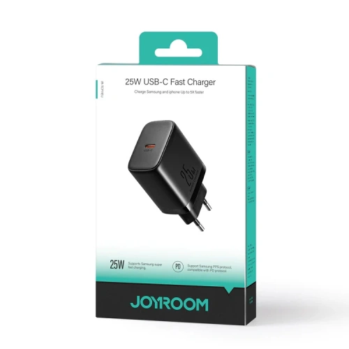 Kup Joyroom Încărcător JR-TCF11 USB-C 25W negru - JYR859 - {ean13} - Sklep Home Screen