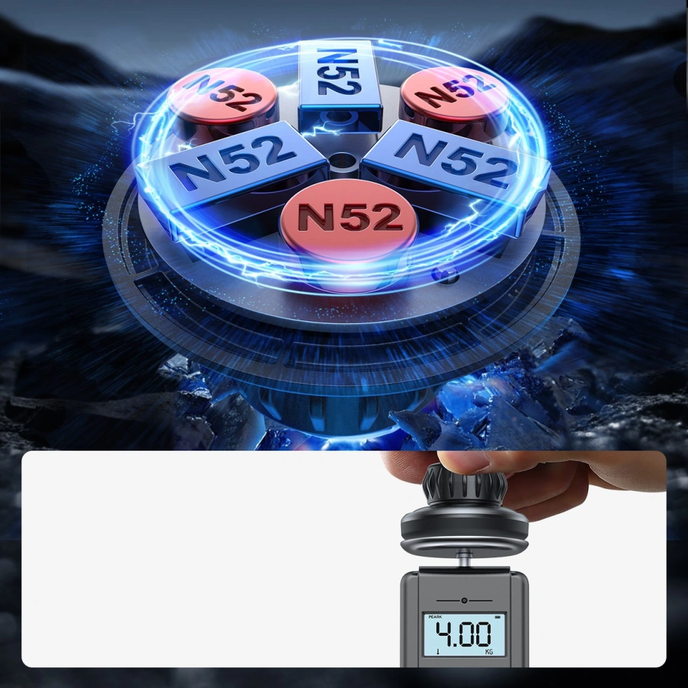 Uchwyt samochodowy magnetyczny na kokpit Joyroom JR-ZS356 ciemnoszary