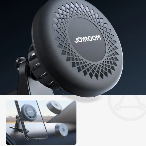 Kup Magnetický automobilový držák na palubní desku Joyroom JR-ZS356 tmavě šedý - JYR861 - {ean13} - Sklep Home Screen