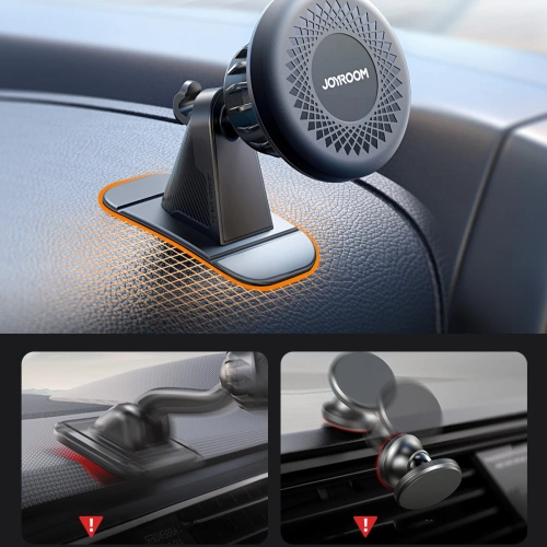 Kup Magnetický automobilový držák na palubní desku Joyroom JR-ZS356 tmavě šedý - JYR861 - {ean13} - Sklep Home Screen