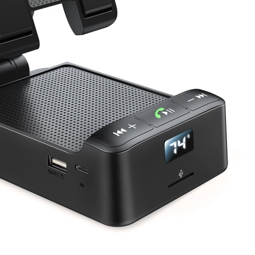 Buy Joyroom JR-MH01 wireless speaker with phone or tablet holder black - JYR862 - {ean13} - Home Screen Store Europe
