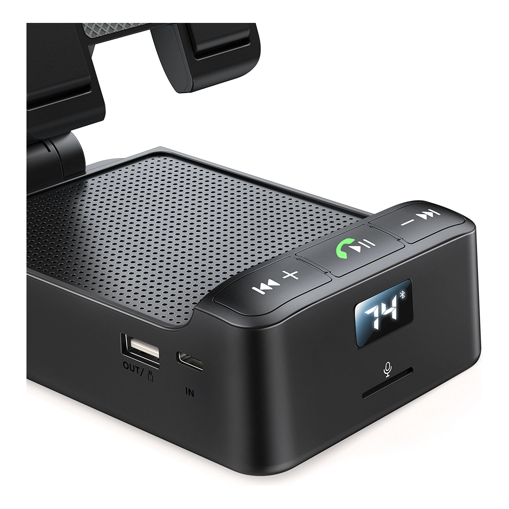 Głośnik bezprzewodowy Joyroom JR-MH01 z uchwytem na telefon lub tablet czarny