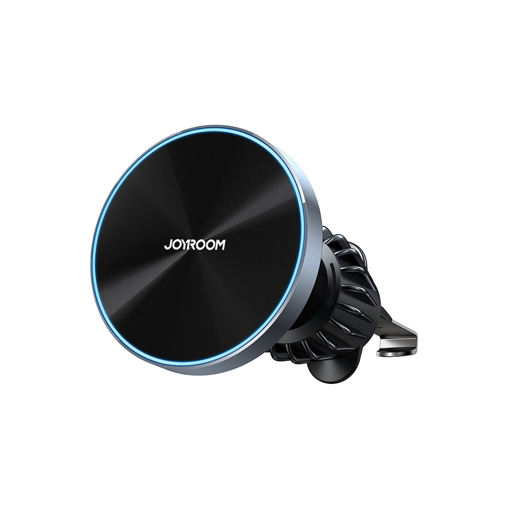 Uchwyt samochodowy na kratkę Joyroom JR-ZS240 z ładowarką indukcyjną 15W czarny