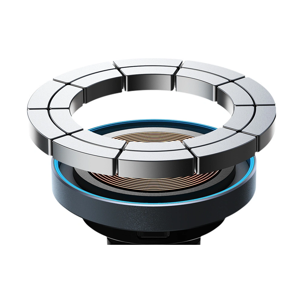 Uchwyt samochodowy na kratkę Joyroom JR-ZS240 z ładowarką indukcyjną 15W czarny