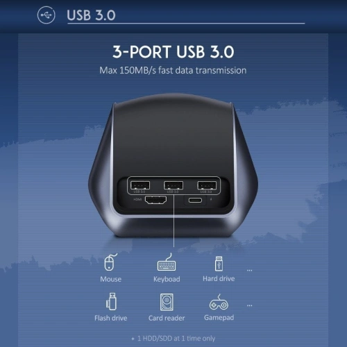 Buy Docking station USB-C UGREEN to Huawei smartphones - UGR119 - {ean13} - Home Screen Store Europe
