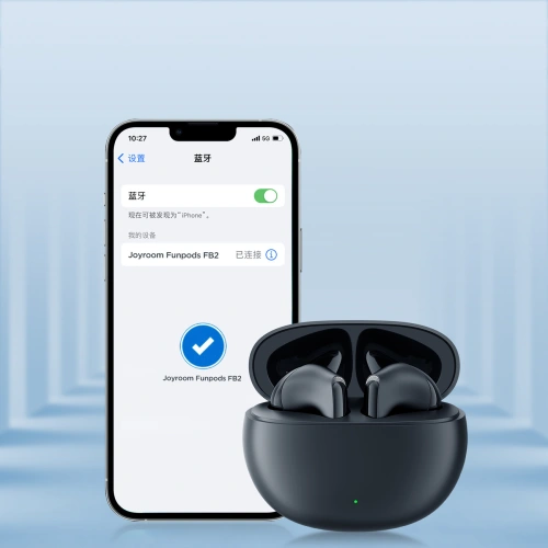 Kup Joyroom Căști in-ear fără fir Funpods JR-FB2 Bluetooth 5.3 negru - JYR872 - {ean13} - Sklep Home Screen