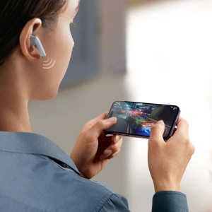 Kup Joyroom Căști in-ear fără fir Funpods JR-FB2 Bluetooth 5.3 albastru - JYR873 - {ean13} - Sklep Home Screen