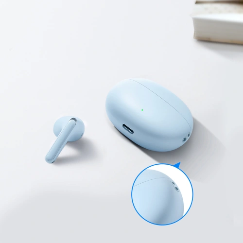 Kup Joyroom Căști in-ear fără fir Funpods JR-FB2 Bluetooth 5.3 albastru - JYR873 - {ean13} - Sklep Home Screen