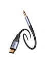 Kup Kabel audio Joyroom SY-A07 USB-C / AUX mini jack 3.5mm 1.2m černý - JYR875 - {ean13} - Sklep Home Screen