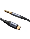Kup Kabel audio Joyroom SY-A07 USB-C / AUX mini jack 3.5mm 1.2m černý - JYR875 - {ean13} - Sklep Home Screen