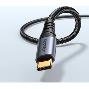 Kabel audio Joyroom SY-A07 USB-C / AUX mini jack 3.5mm 1.2m czarny