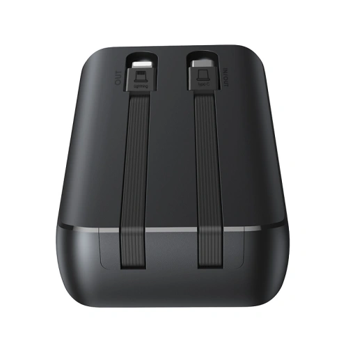 Kup Powerbank Joyroom JR-PBC06 10000mAh 30W + eingebaute USB-C, Lightning Kabel schwarz - JYR878 - {ean13} - Sklep Home Screen