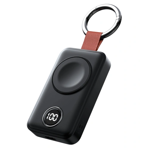 Kup Joyroom Apple Powerbank fără fir JR-WQW01 2000mAh 3W pentru ceas negru - JYR880 - {ean13} - Sklep Home Screen