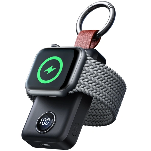 Kup Joyroom Apple Powerbank fără fir JR-WQW01 2000mAh 3W pentru ceas negru - JYR880 - {ean13} - Sklep Home Screen