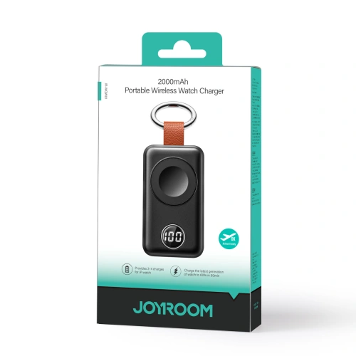 Kup Joyroom Apple Powerbank fără fir JR-WQW01 2000mAh 3W pentru ceas negru - JYR880 - {ean13} - Sklep Home Screen