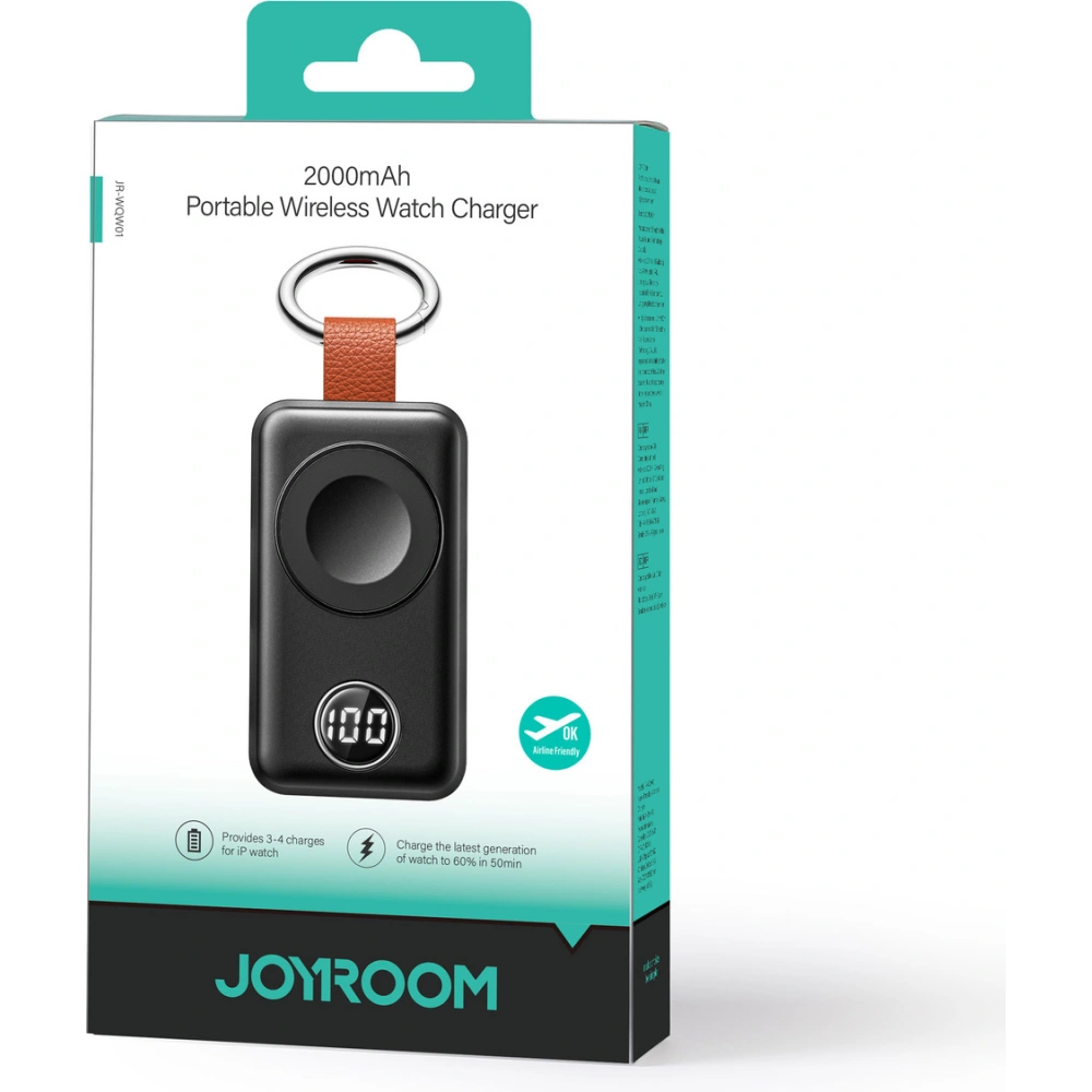 Powerbank bezprzewodowy Joyroom JR-WQW01 2000mAh 3W do Apple Watch czarny