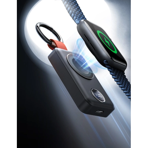 Kup Joyroom Apple Powerbank fără fir JR-WQW01 2000mAh 3W pentru ceas negru - JYR880 - {ean13} - Sklep Home Screen