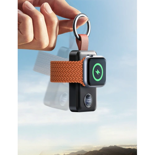 Kup Joyroom Apple Powerbank fără fir JR-WQW01 2000mAh 3W pentru ceas negru - JYR880 - {ean13} - Sklep Home Screen