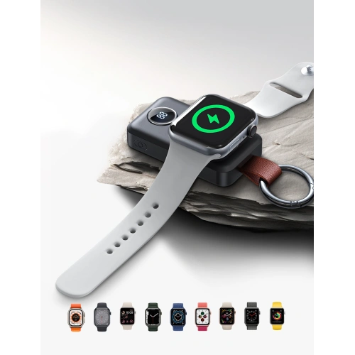 Kup Joyroom Apple Powerbank fără fir JR-WQW01 2000mAh 3W pentru ceas negru - JYR880 - {ean13} - Sklep Home Screen