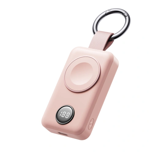 Kup Vezeték nélküli powerbank Joyroom JR-WQW01 2000mAh 3W Apple Watch-hoz rózsaszín - JYR881 - {ean13} - Sklep Home Screen