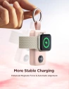 Kup Vezeték nélküli powerbank Joyroom JR-WQW01 2000mAh 3W Apple Watch-hoz rózsaszín - JYR881 - {ean13} - Sklep Home Screen