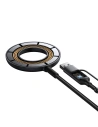 Buy Joyroom JR-WQM03 inductive charger USB-A / USB-C 15W black - JYR882 - {ean13} - Home Screen Store Europe