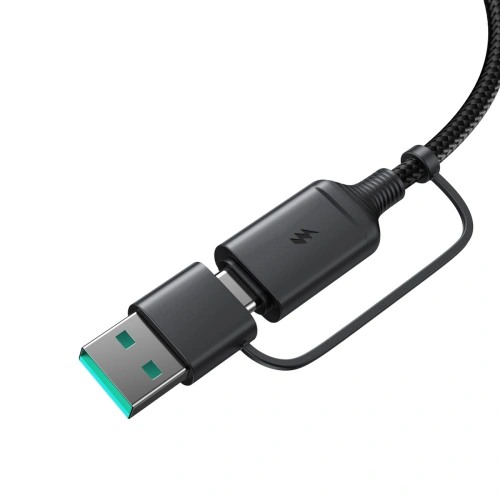 Buy Joyroom JR-WQM03 inductive charger USB-A / USB-C 15W black - JYR882 - {ean13} - Home Screen Store Europe