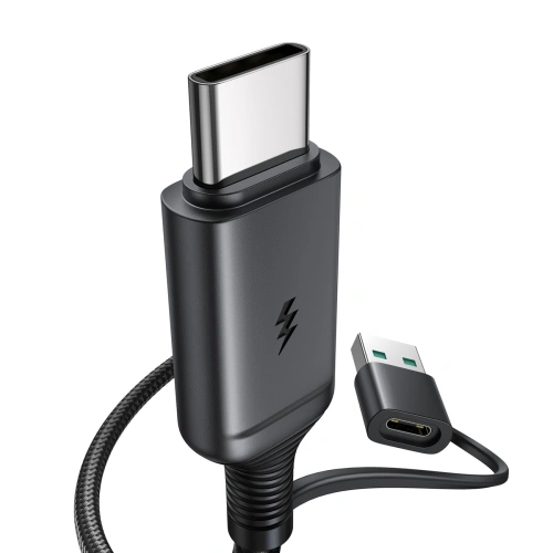 Buy Joyroom JR-WQM03 inductive charger USB-A / USB-C 15W black - JYR882 - {ean13} - Home Screen Store Europe