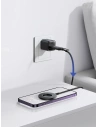 Buy Joyroom JR-WQM03 inductive charger USB-A / USB-C 15W black - JYR882 - {ean13} - Home Screen Store Europe
