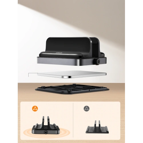 Buy Joyroom JR-ZS374 laptop stand black - JYR884 - {ean13} - Home Screen Store Europe