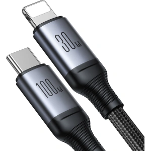 Buy Joyroom Speedy Series SA21-1T2 2in1 cable USB-C / USB-C, Lightning 100W 1.5m black - JYR886 - {ean13} - Home Screen Store Europe