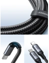 Kup Kabel 2w1 Joyroom Speedy Series SA21-1T2 USB-C / USB-C, Lightning 100W 1.5m czarny - JYR886 - {ean13} - Sklep Home Screen