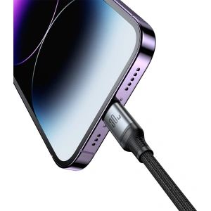 Buy Joyroom Speedy Series SA21-1T2 2in1 cable USB-C / USB-C, Lightning 100W 1.5m black - JYR886 - {ean13} - Home Screen Store Europe