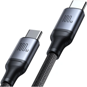Buy Joyroom Speedy Series SA21-1T2 2in1 cable USB-C / 2xUSB-C 100W 1.5m black - JYR887 - {ean13} - Home Screen Store Europe