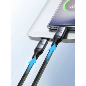 Buy Joyroom Speedy Series SA21-1T2 2in1 cable USB-C / 2xUSB-C 100W 1.5m black - JYR887 - {ean13} - Home Screen Store Europe
