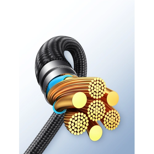 Kup Kabel 2w1 Joyroom Speedy Series SA21-1T2 USB-C / 2xUSB-C 100W 1.5m czarny - JYR887 - {ean13} - Sklep Home Screen