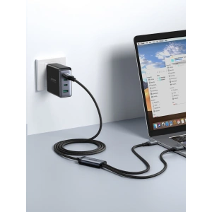 Buy Joyroom Speedy Series SA21-1T2 2in1 cable USB-C / 2xUSB-C 100W 1.5m black - JYR887 - {ean13} - Home Screen Store Europe